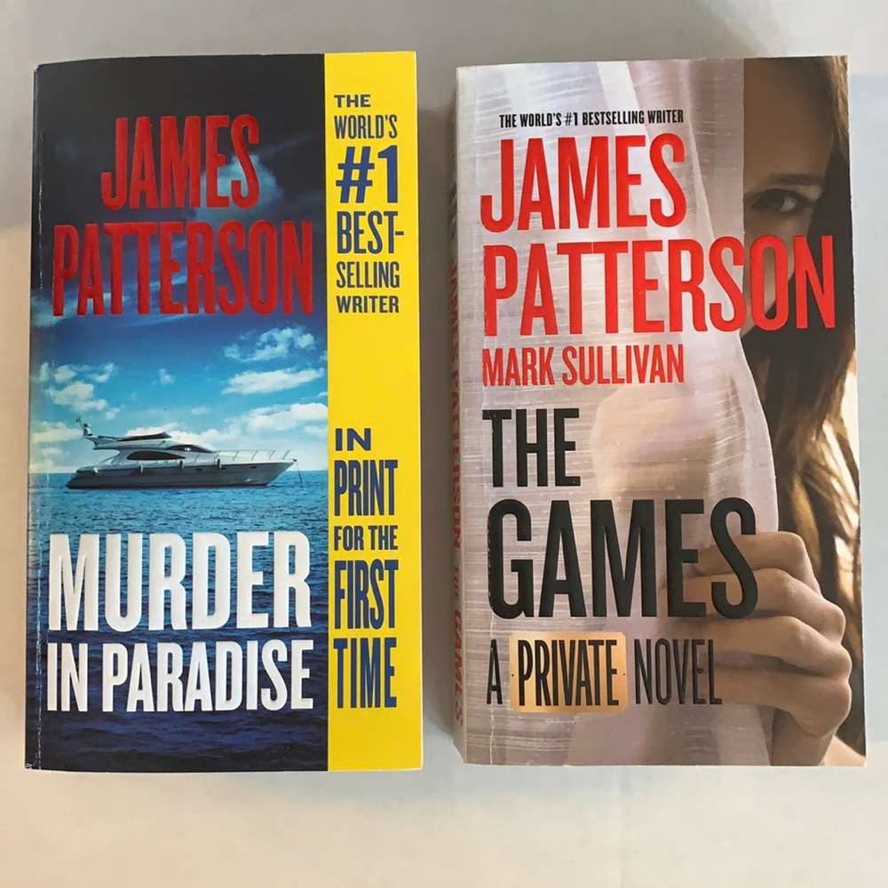 set of 2 James Patterson 4 novels